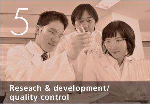 Reseach & development/ quality control
