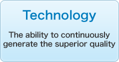 Technology/The ability to continuously generate the  superior quality